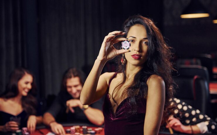Social casino website theme